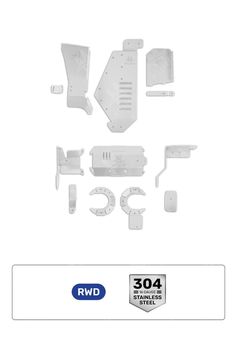 Toyota Tacoma PreRunner Gen 2 Cat Shield